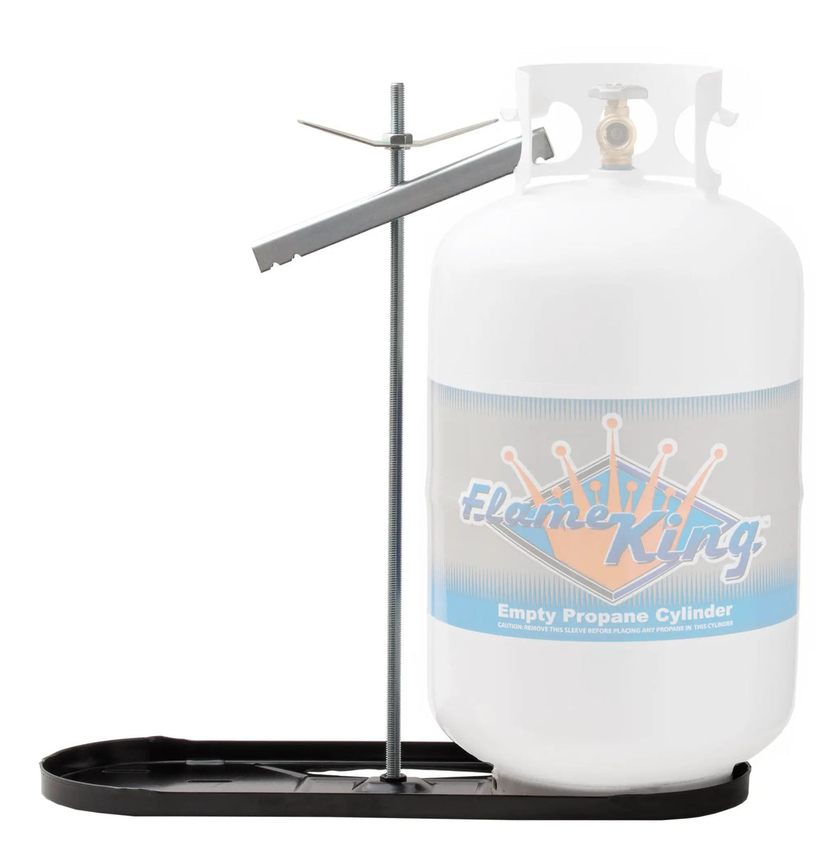 Flame King 30lb Rack for Dual Propane Tank RVs & Trailers by Flame King Products
