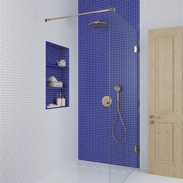Cobalt Blue 12x12 Glossy Square Glass Mosaic Tile (10 pack, 9.67 sq ft/case), photo 2 of 7