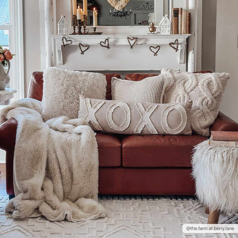 Kalkan High/Low Pile Rug with Tassels - Clearance by Boutique Rugs