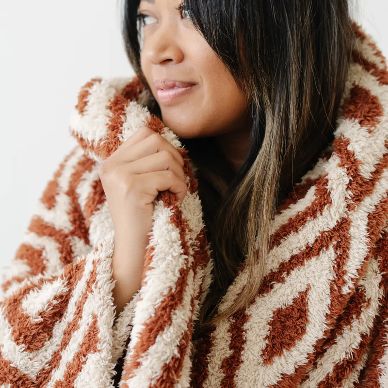 Double-Layer Bamboni XL Bamboo Rayon Throw Blanket by HouseOfZazla