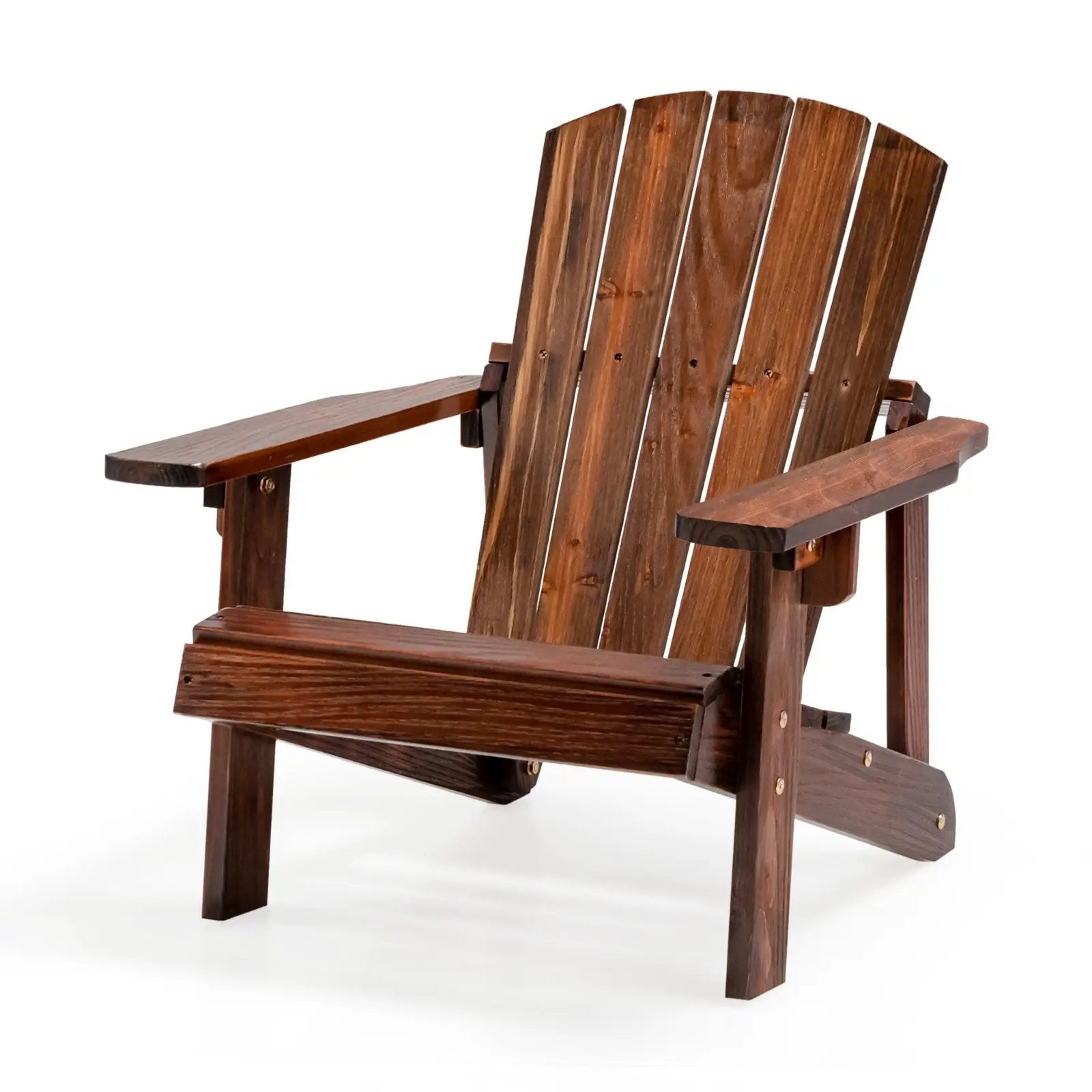 Kid's Adirondack Chair with High Backrest and Arm Rest by DirectDeals