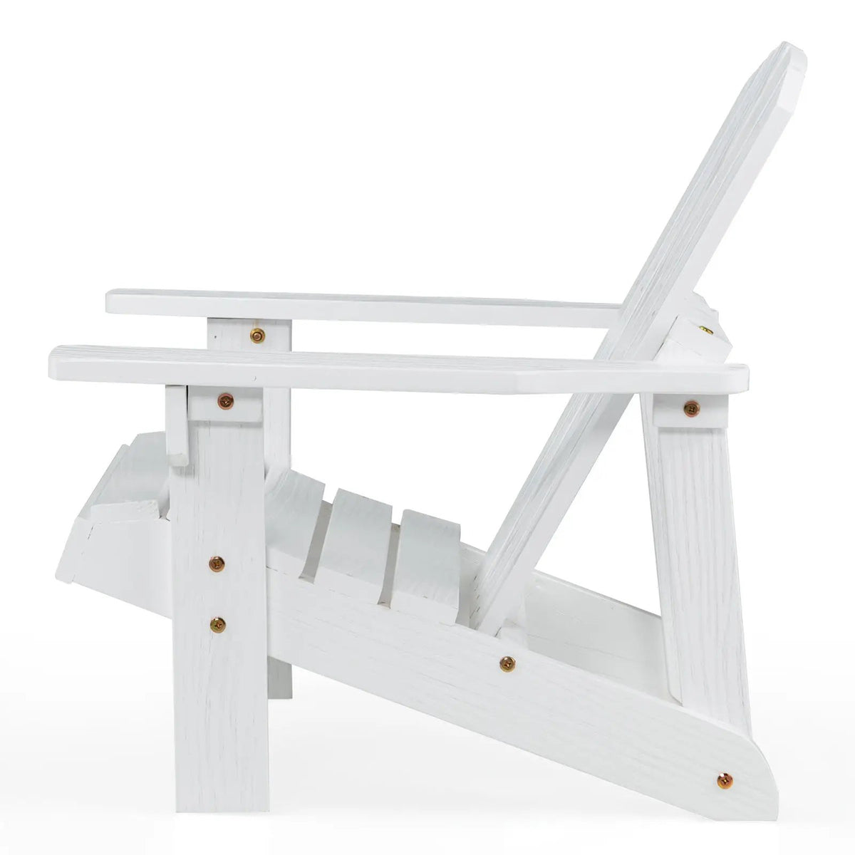 Kid's Adirondack Chair with High Backrest and Arm Rest by DirectDeals