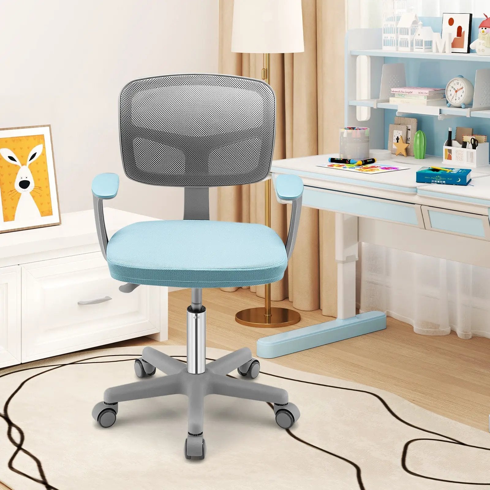 Adjustable Desk Chair with by DirectDeals