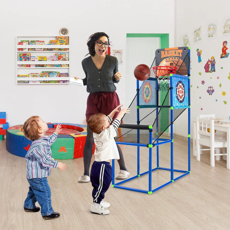Kids Basketball Arcade Game with Electronic Scoreboard and Sound Effect by DirectDeals