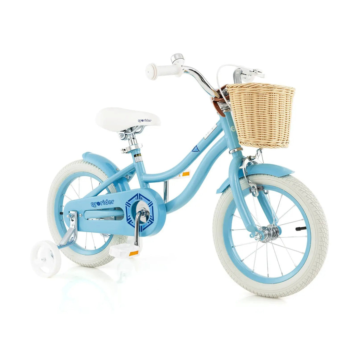 14-Inch Kids Bike with Training Wheels and Adjustable Handlebar Seat by DirectDeals
