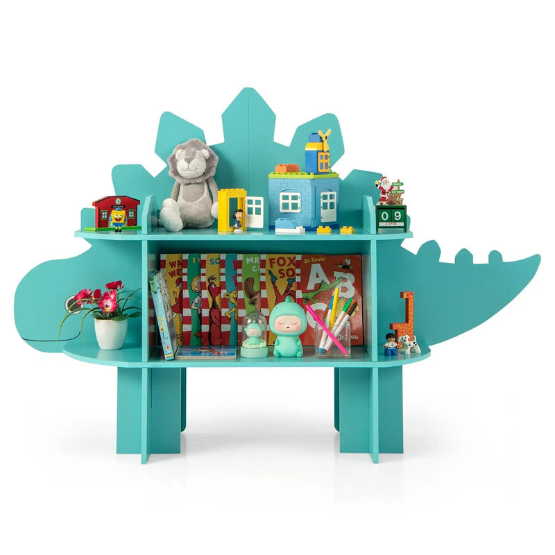 Kids Bookcase Toy Storage Organizer with Open Storage Shelves by DirectDeals