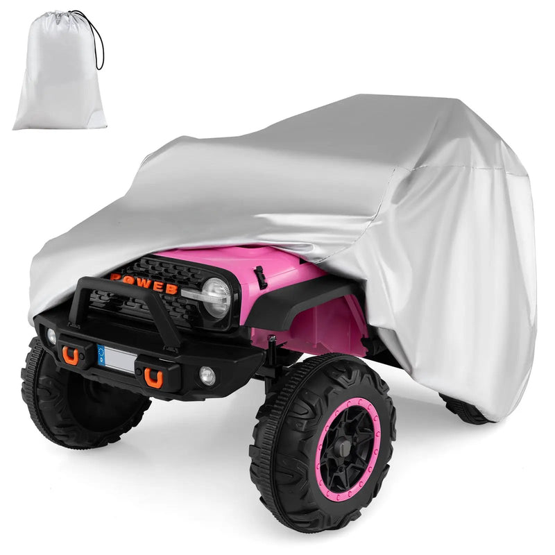 (Only Cover) Kids Car Cover for Power Ride-On Toy Car with Storage Bag by DirectDeals