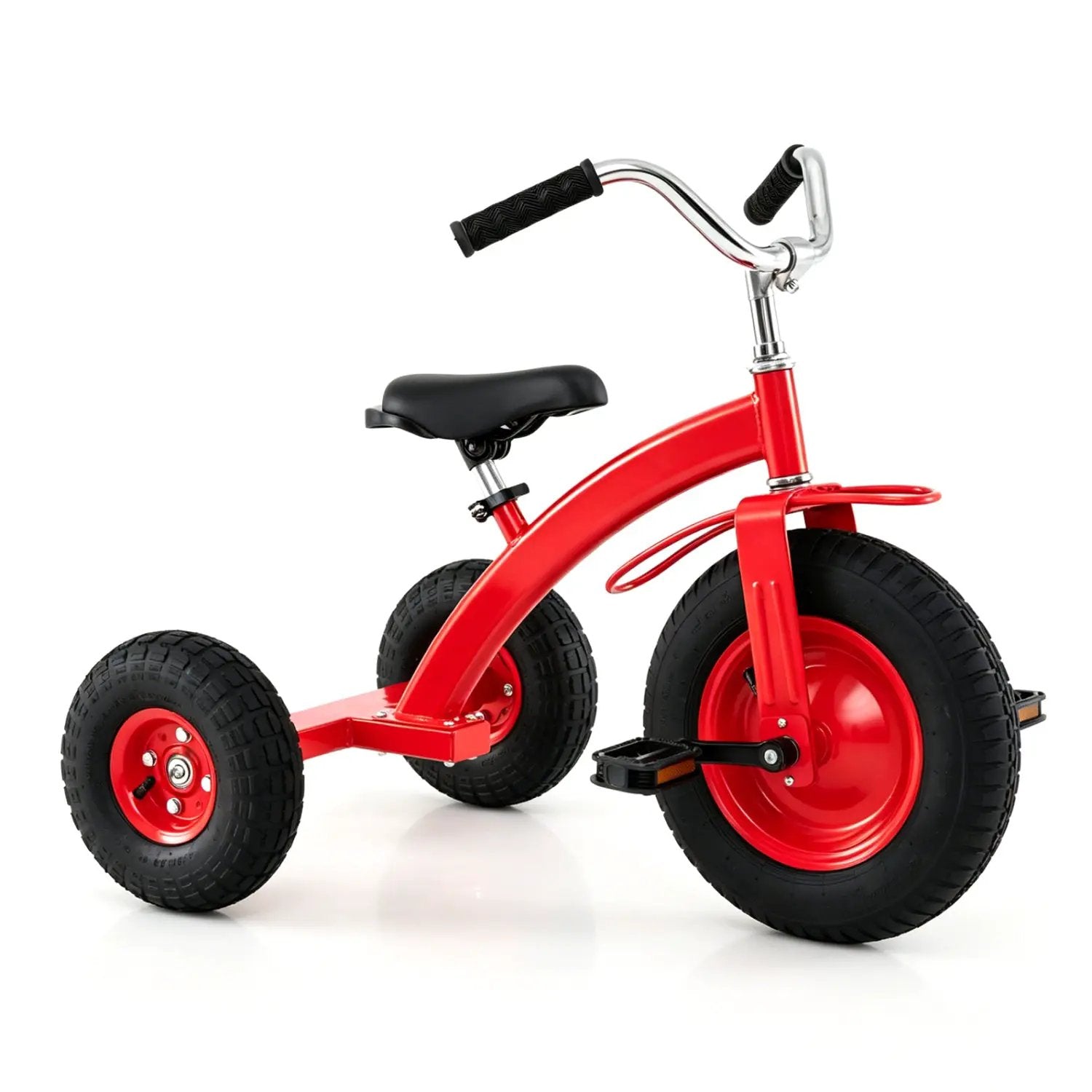 Kids Carbon Steel Bike with 15-Inch Inflatable Tires by DirectDeals