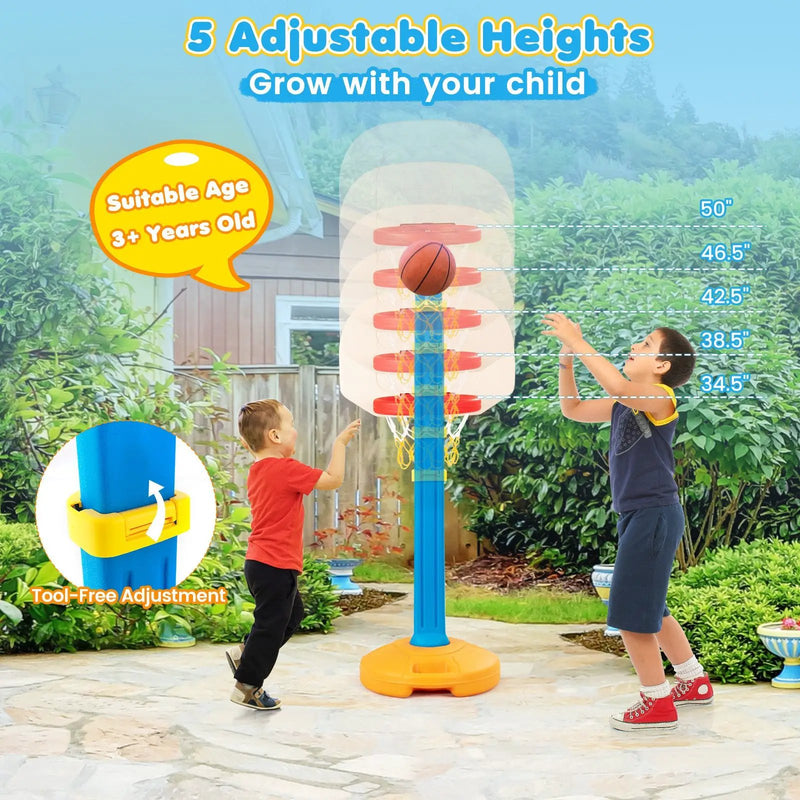 Kids Children Basketball Hoop Stand by DirectDeals