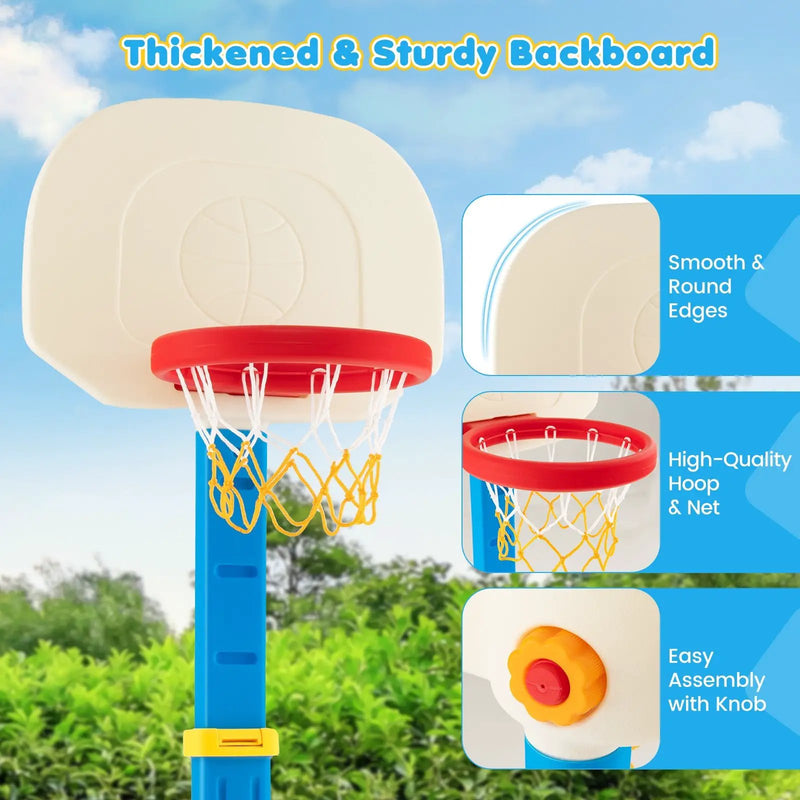 Kids Children Basketball Hoop Stand by DirectDeals