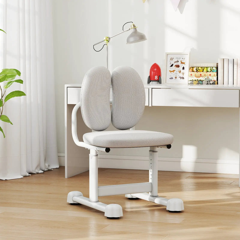 Kids Desk Chair Children Study Chair with Double Back Support and Adjustable Height by DirectDeals