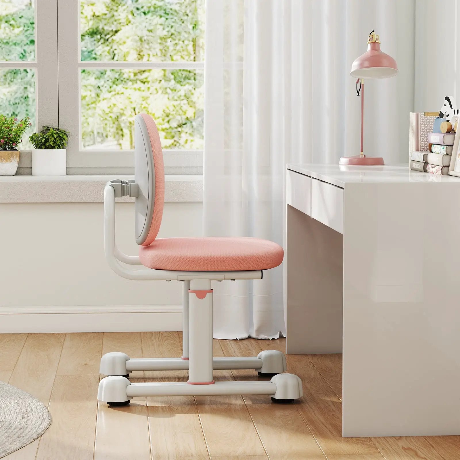 Kids Desk Chair Children Study Chair with Double Back Support and Adjustable Height by DirectDeals