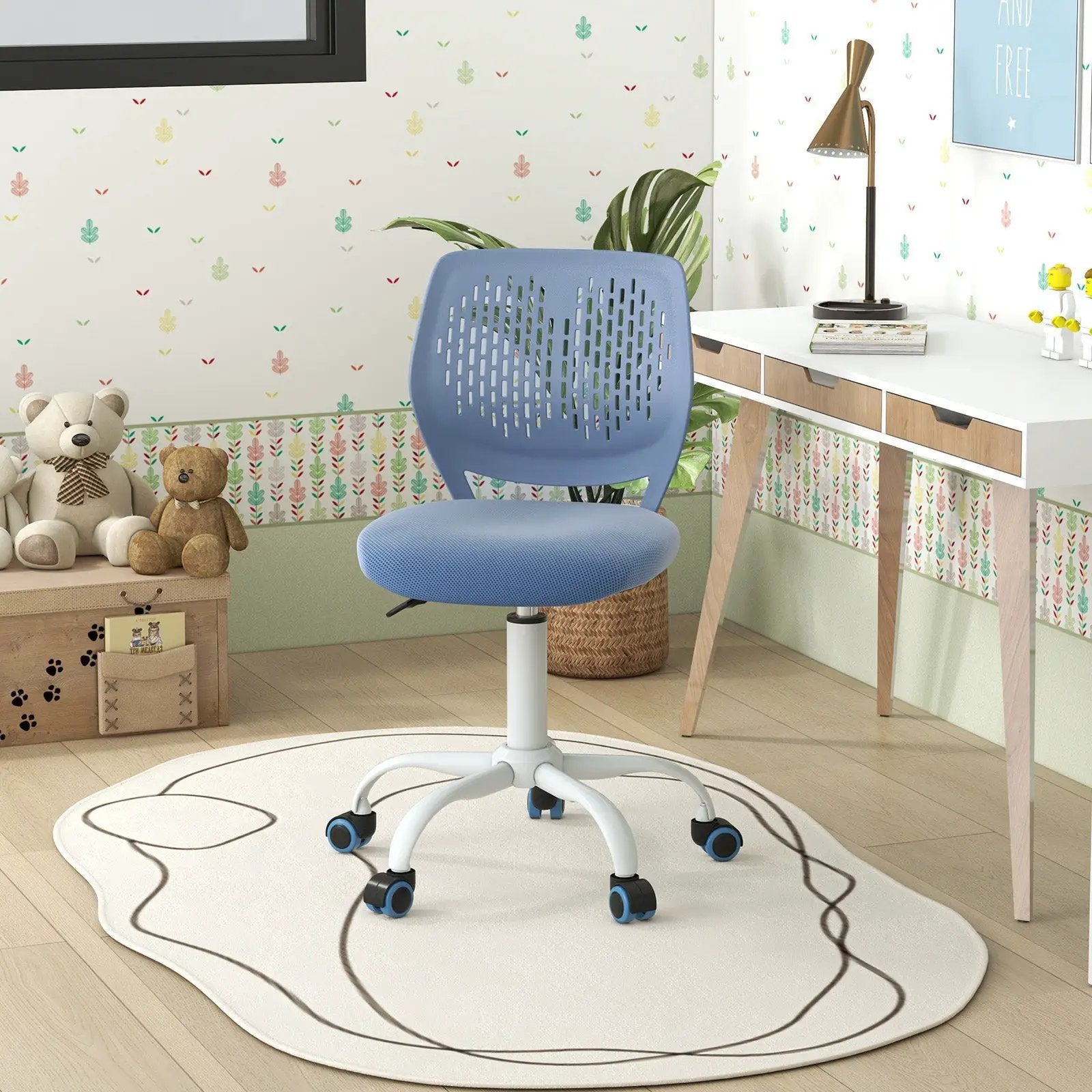 Ergonomic Children Study Chair with Adjustable Height by DirectDeals