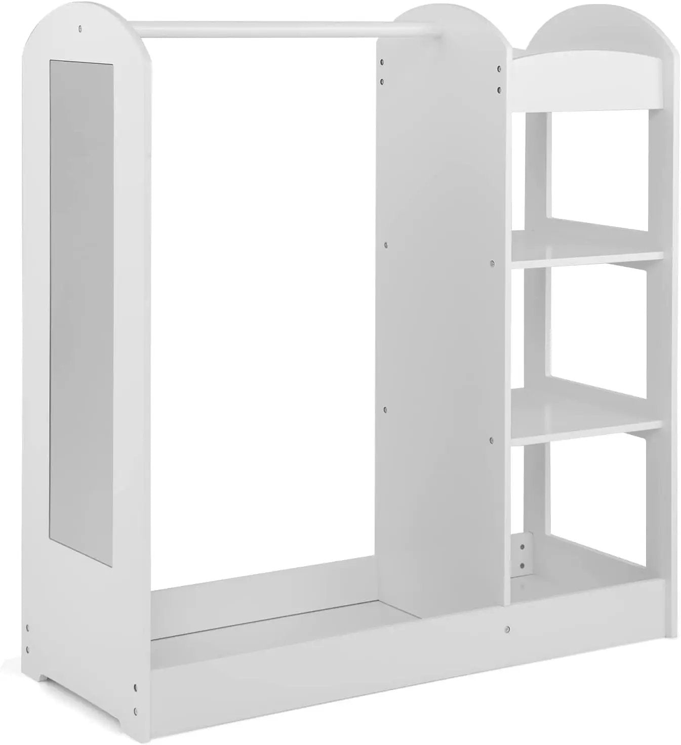 Kids Dress Up Storage with Mirror by DirectDeals