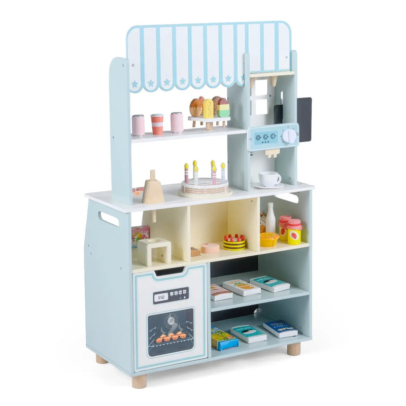 Kids Ice Cream Shop Playset with 27 Accessories - Ages 3+ by DirectDeals
