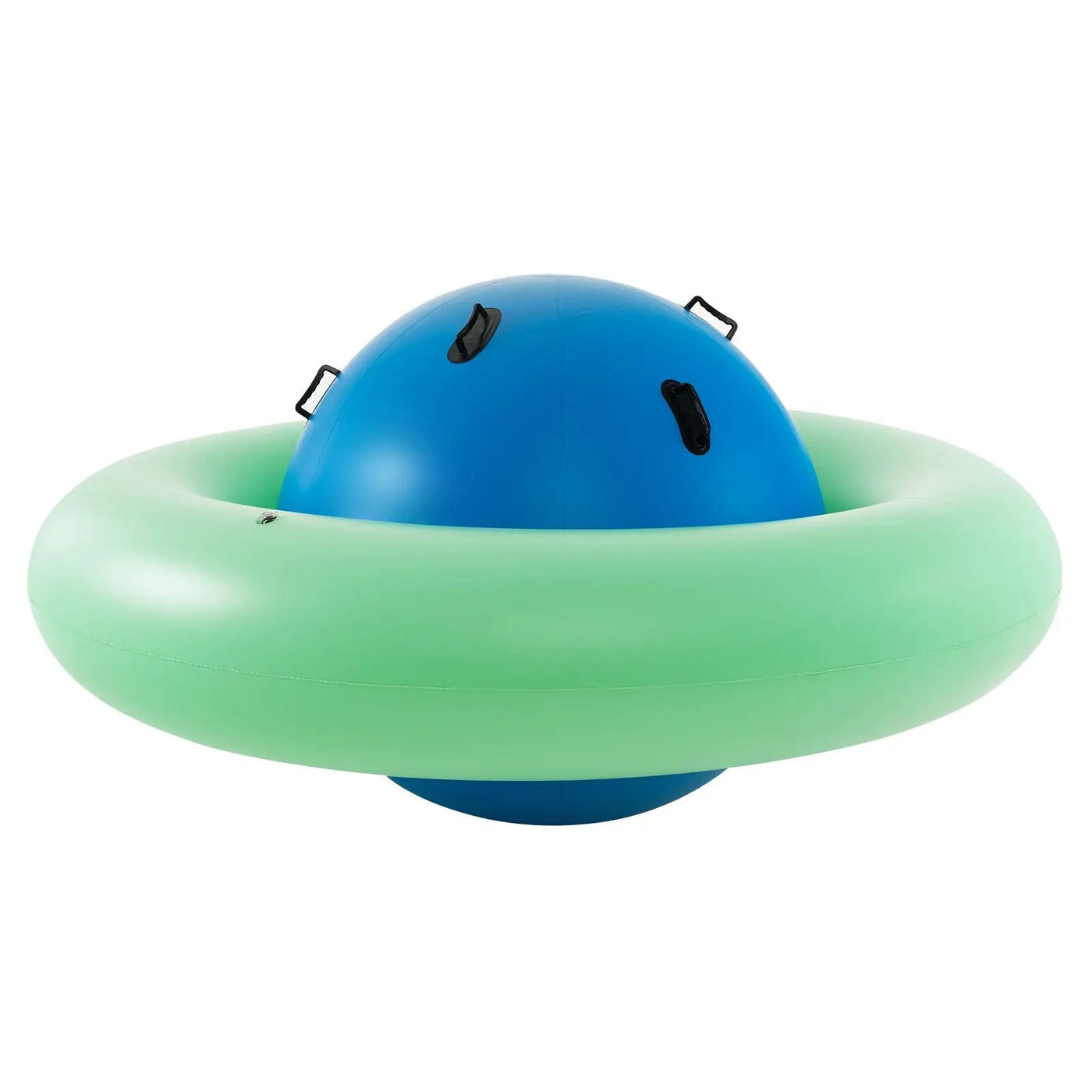 7.5 Foot Giant Inflatable Dome Rocker Bouncer with 6 Built-in Handles for Kids-Green by DirectDeals
