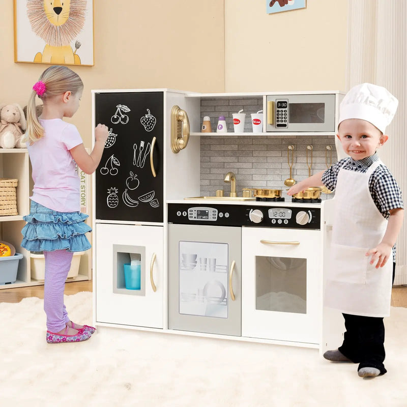 Toddler Pretend Play Kitchen for Boys and Girls 3-6 Years Old by DirectDeals