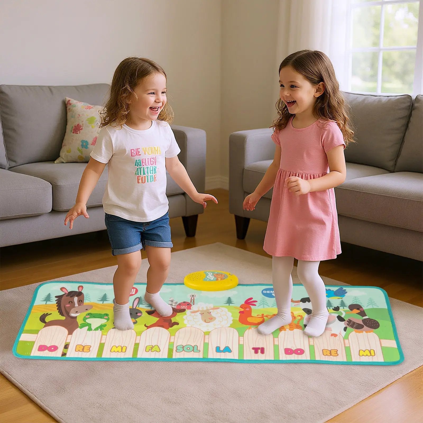 Kids Musical Mat Indoor Outdoor Animal Farm Piano by DirectDeals