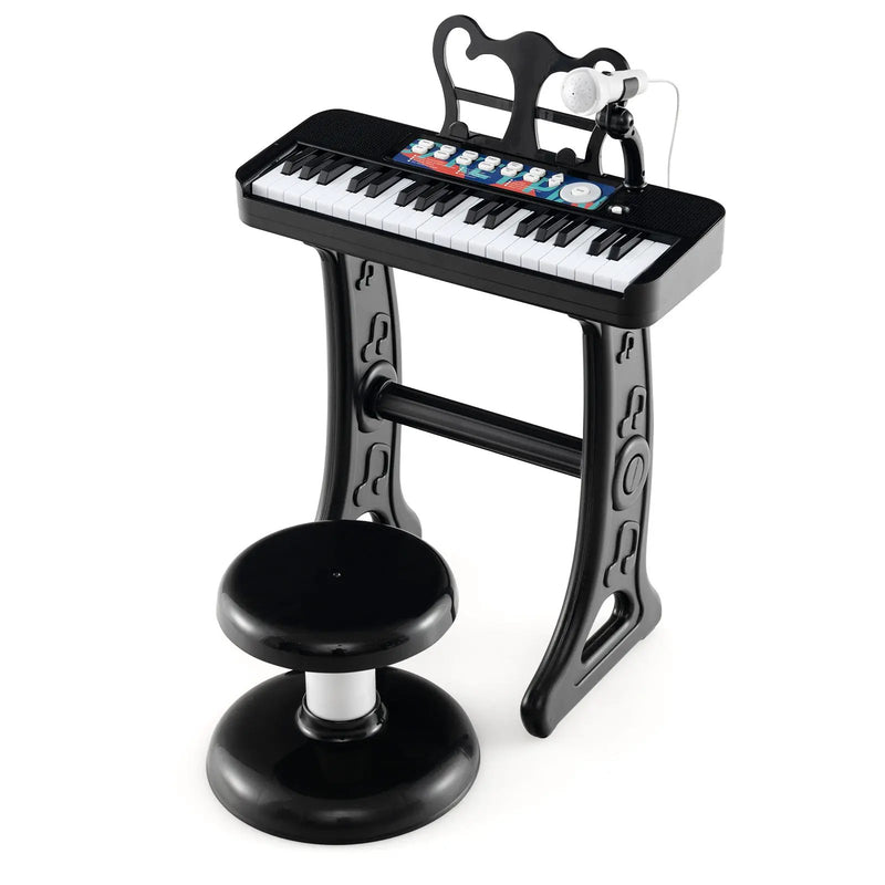 Kids Piano Keyboard 37-Key Kids Toy Keyboard Piano with Microphone for 3+ Kids by DirectDeals