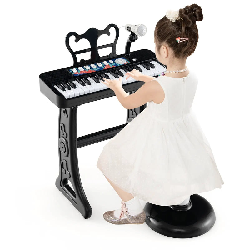 Kids Piano Keyboard 37-Key Kids Toy Keyboard Piano with Microphone for 3+ Kids by DirectDeals