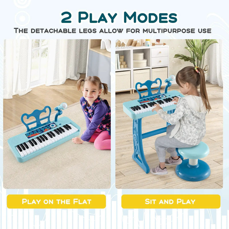 Kids Piano Keyboard 37-Key Kids Toy Keyboard Piano with Microphone for 3+ Kids by DirectDeals