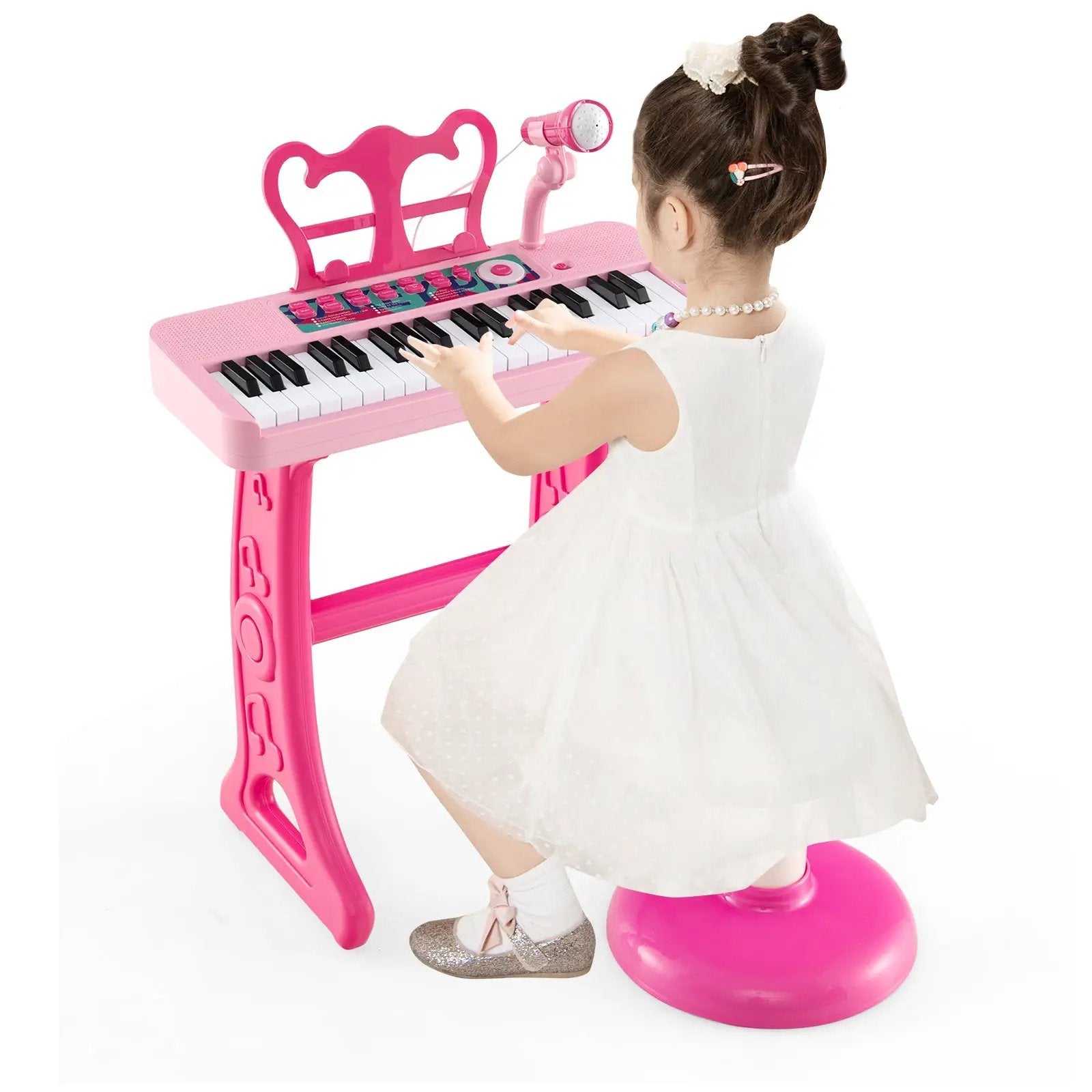 Kids Piano Keyboard 37-Key Kids Toy Keyboard Piano with Microphone for 3+ Kids by DirectDeals