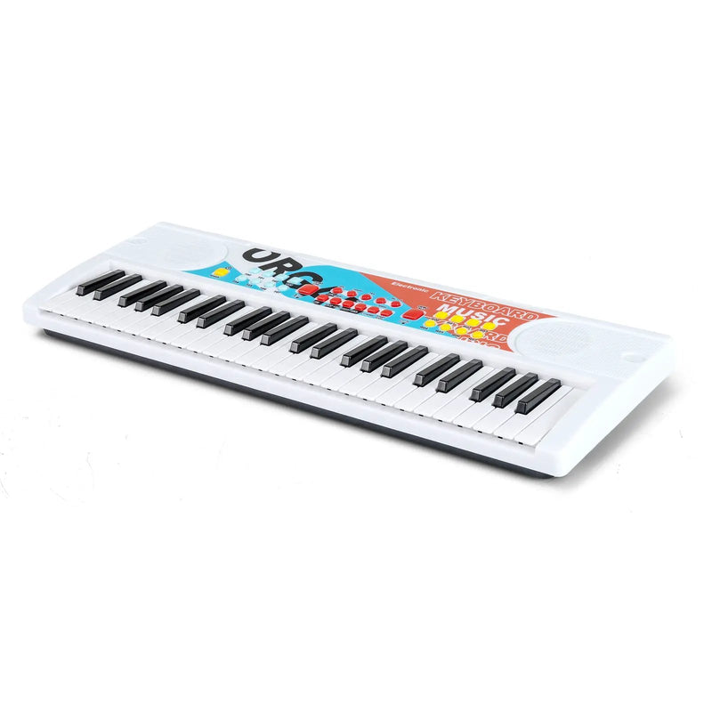 Kids Piano Keyboard 49 Keys Portable Electric Keyboard Piano with 8 Rhythms 8 Tones by DirectDeals