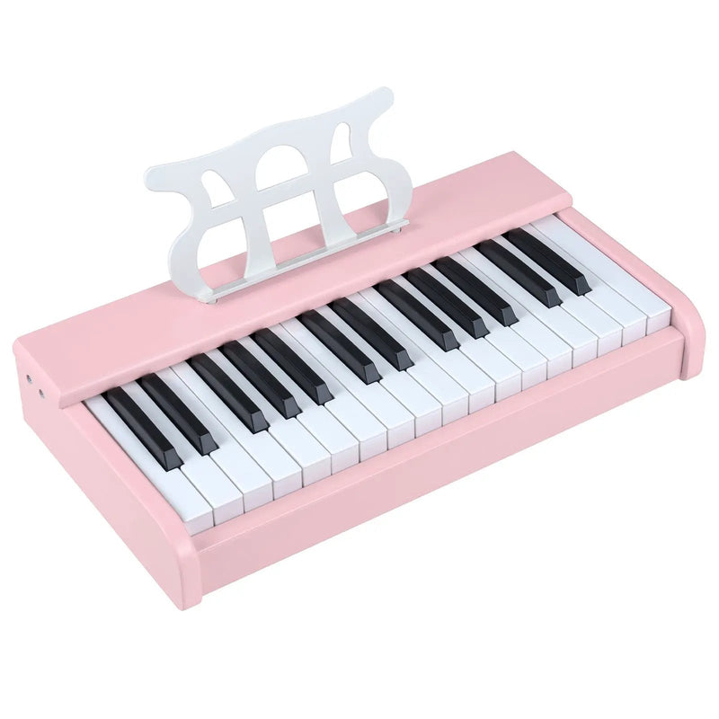 Kids Piano Keyboard 30 Keys Digital Piano with Music Stand for 3+ Years Old Beginners by DirectDeals