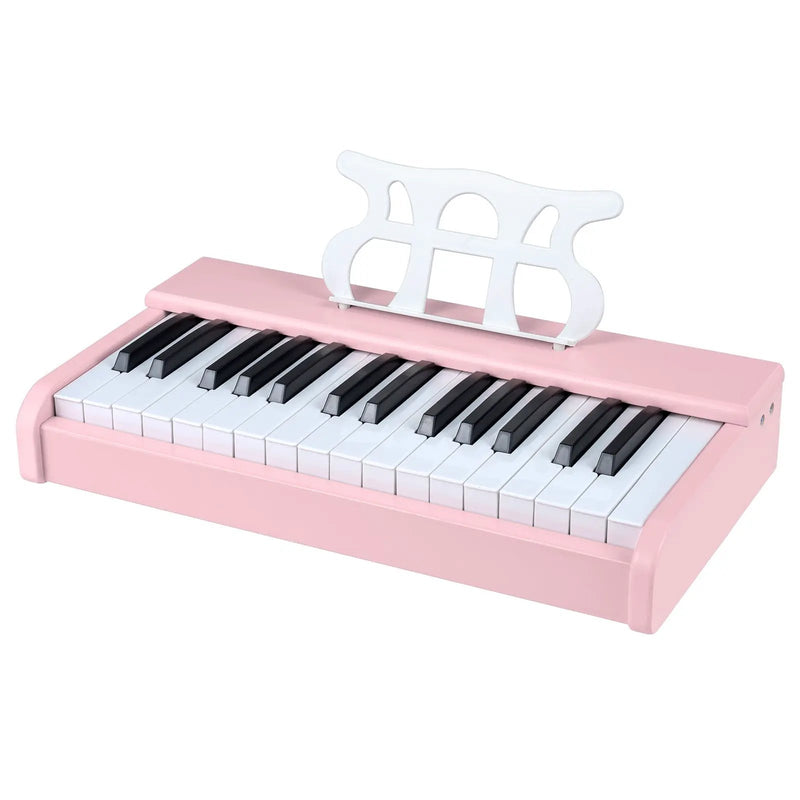 Kids Piano Keyboard 30 Keys Digital Piano with Music Stand for 3+ Years Old Beginners by DirectDeals