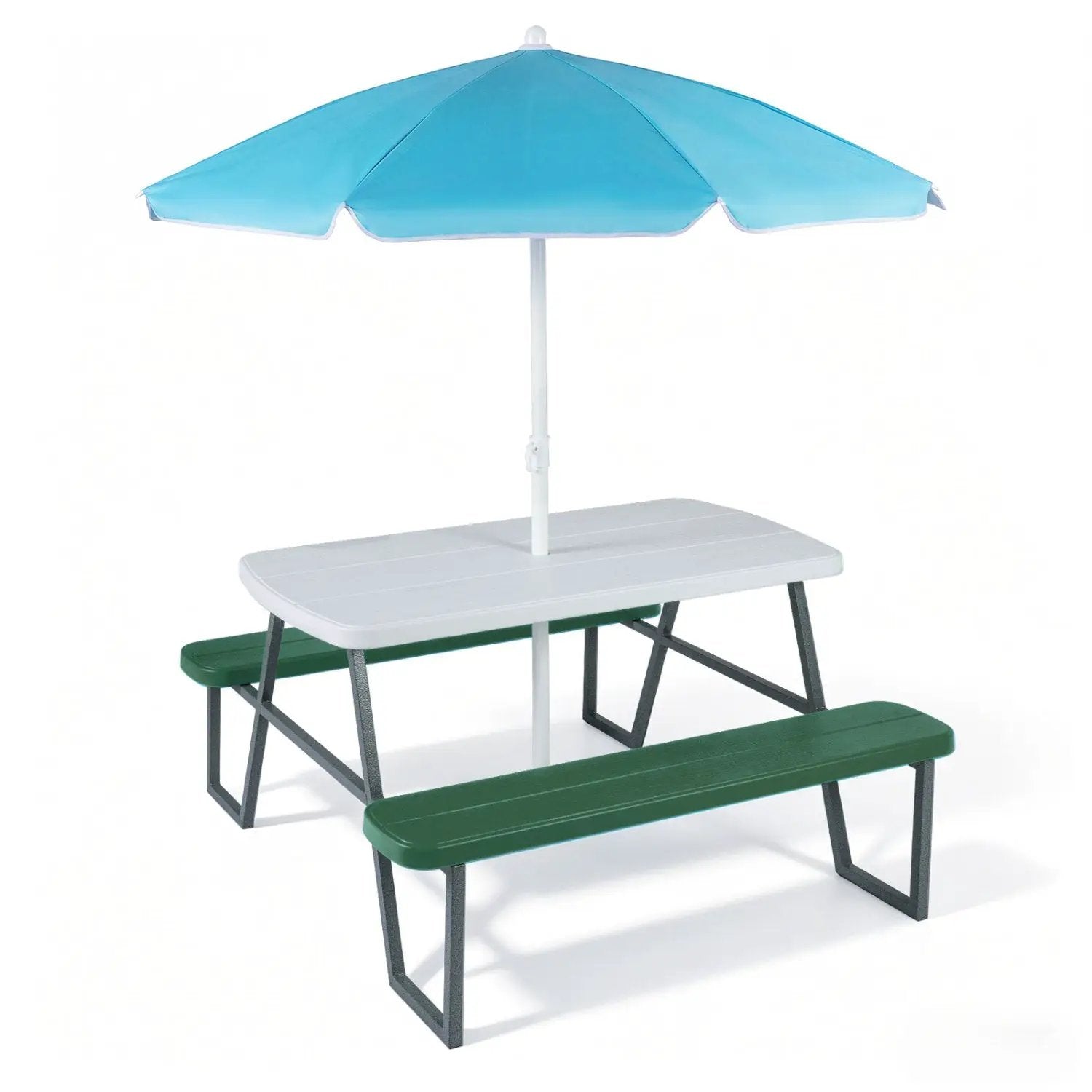 Kids Picnic Table with Benches Seats up to 4 by DirectDeals