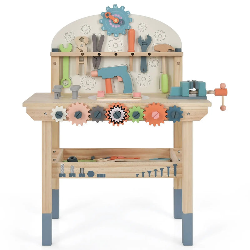 Kids Play Tool Workbench with Realistic Accessories by DirectDeals
