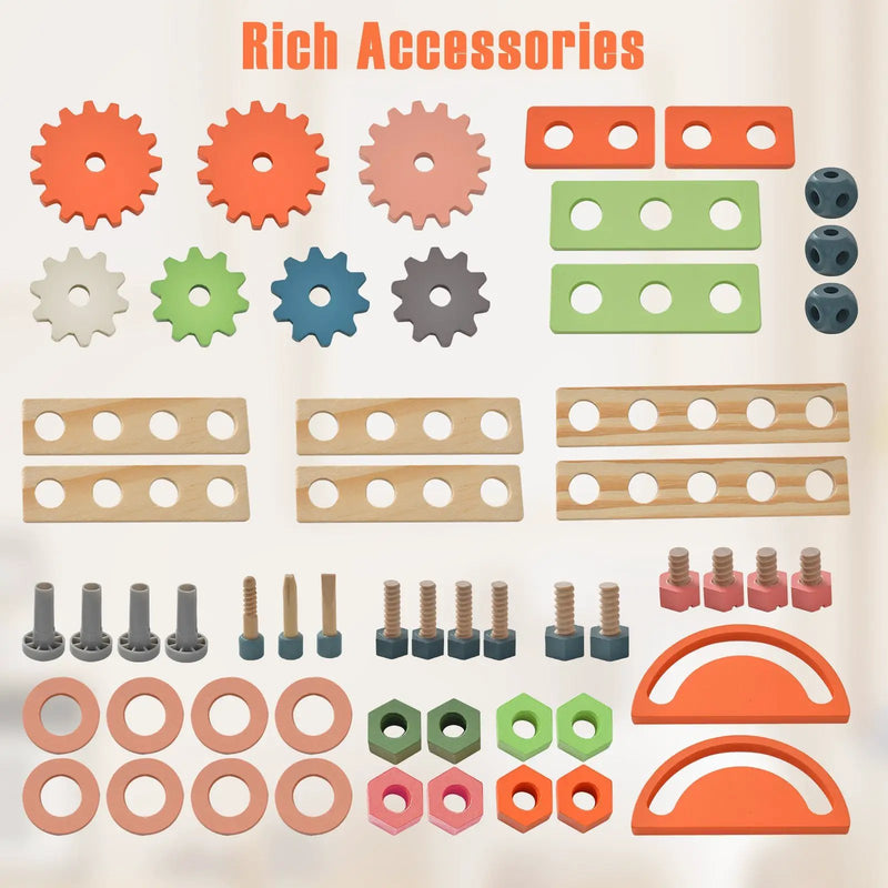 Kids Play Tool Workbench with Realistic Accessories by DirectDeals
