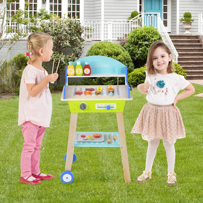Kid's Pretend Barbecue Grill Play Set by DirectDeals