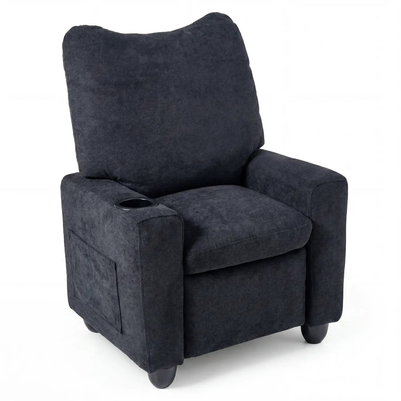 Kids Recliner Sofa with Adjustable Footrest and Cup Holder by DirectDeals