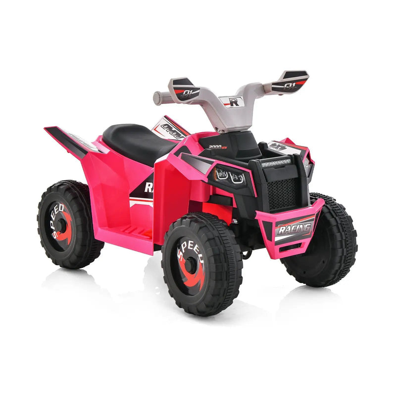 Kids Ride on ATV 4 Wheeler Quad Toy Car with Direction Control by DirectDeals