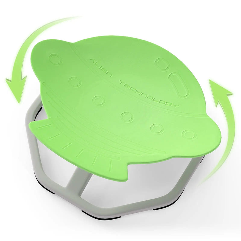 Kids Sensory Swivel Chair 360° Spinning Seat with Metal Base by DirectDeals