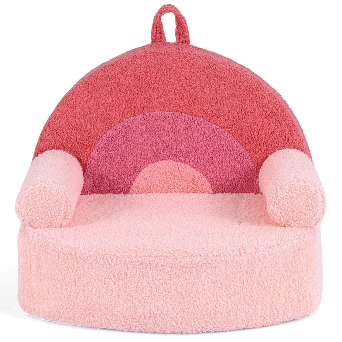 Kids Sofa Toddler Foam Couch with Soft Fleece Fabric Cover by DirectDeals