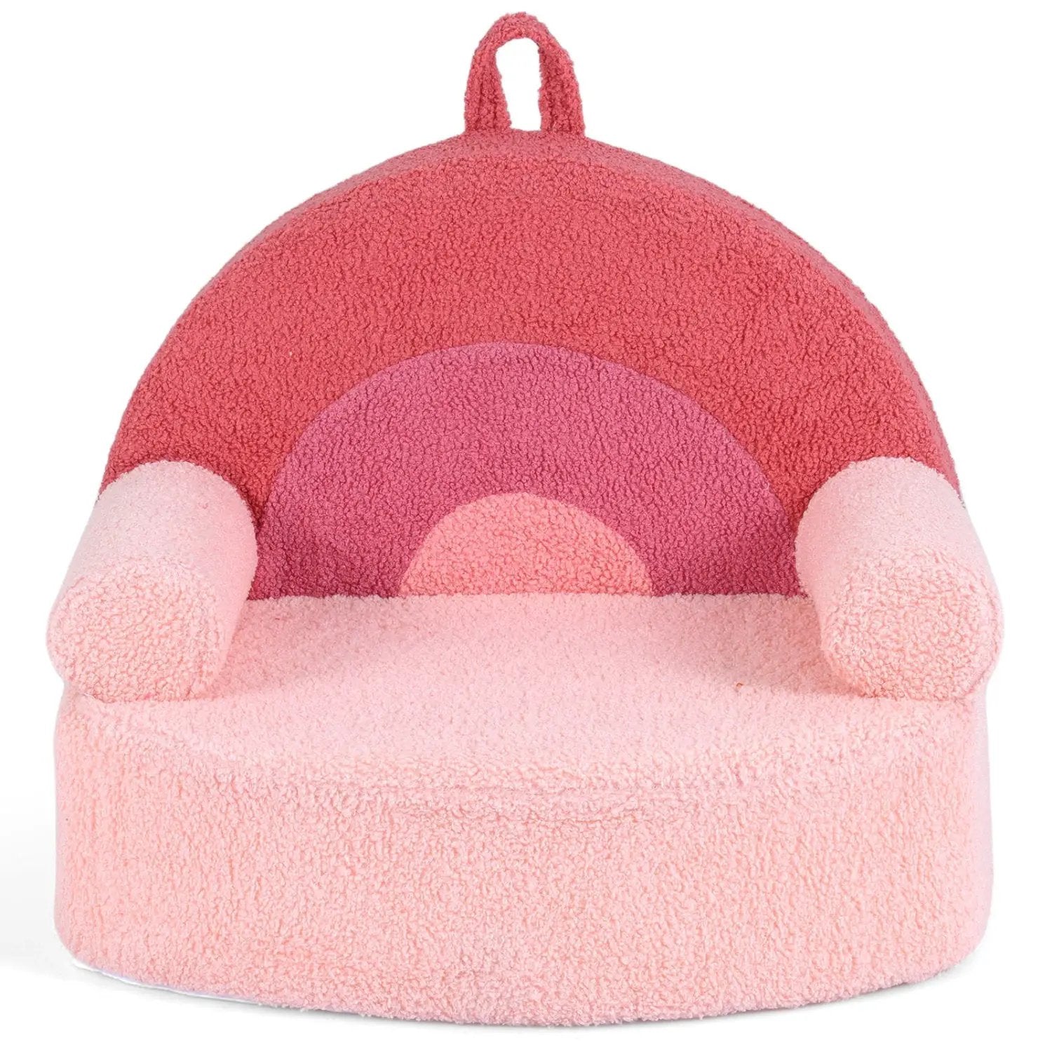 Kids Sofa Toddler Foam Couch with Soft Fleece Fabric Cover by DirectDeals