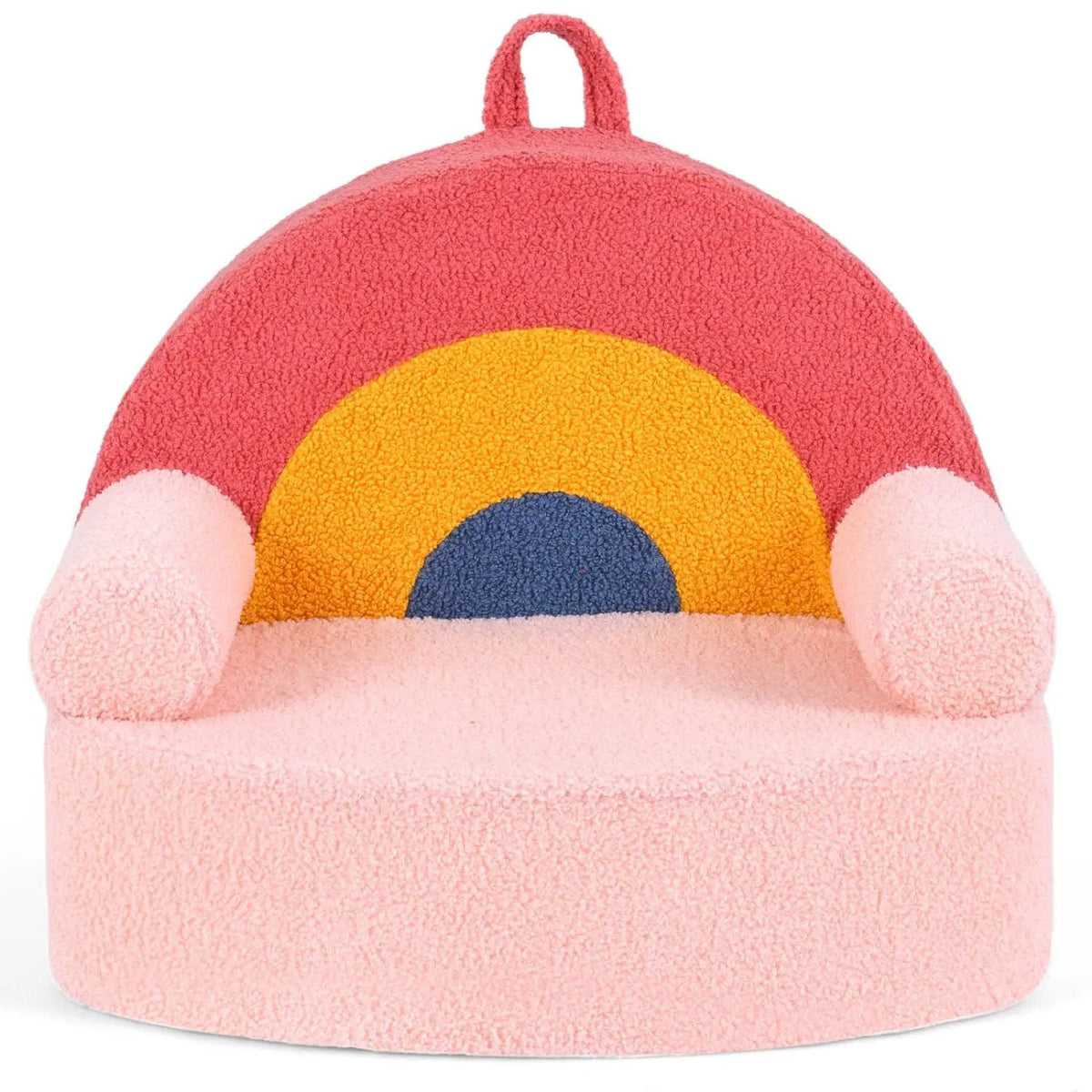 Kids Sofa Toddler Foam Couch with Soft Fleece Fabric Cover by DirectDeals