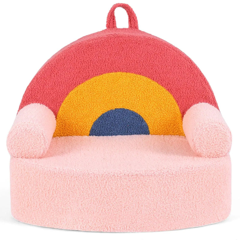 Kids Sofa Toddler Foam Couch with Soft Fleece Fabric Cover by DirectDeals