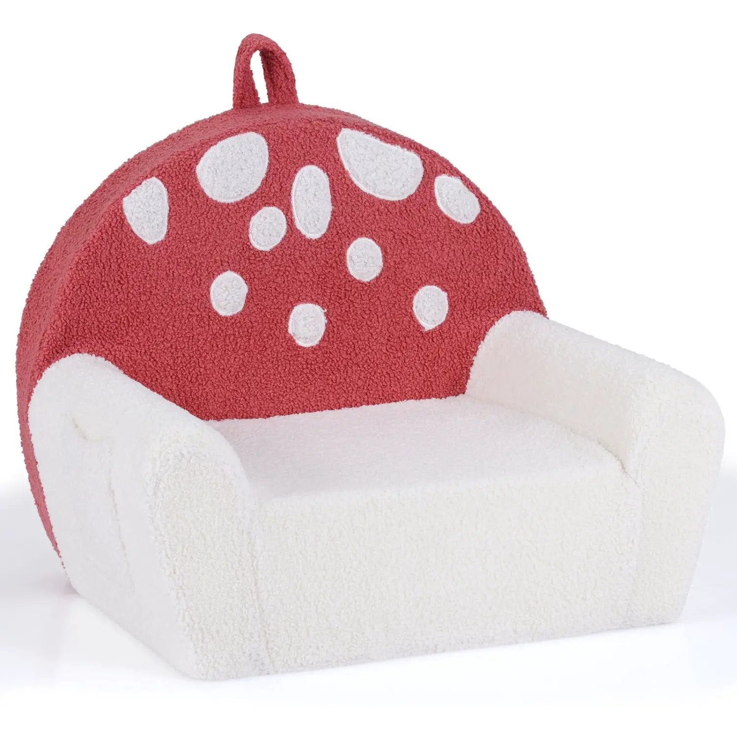 Kids Sofa Toddler Foam Couch with Soft Fleece Fabric Cover by DirectDeals