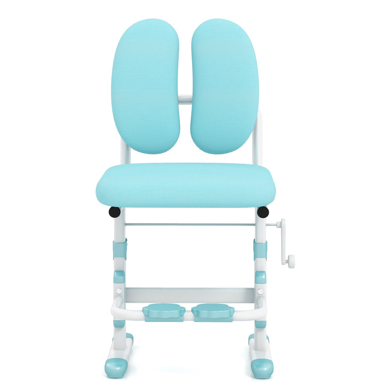 Ergonomic Height-adjustable Kids Study Chair with Double Back Support by DirectDeals