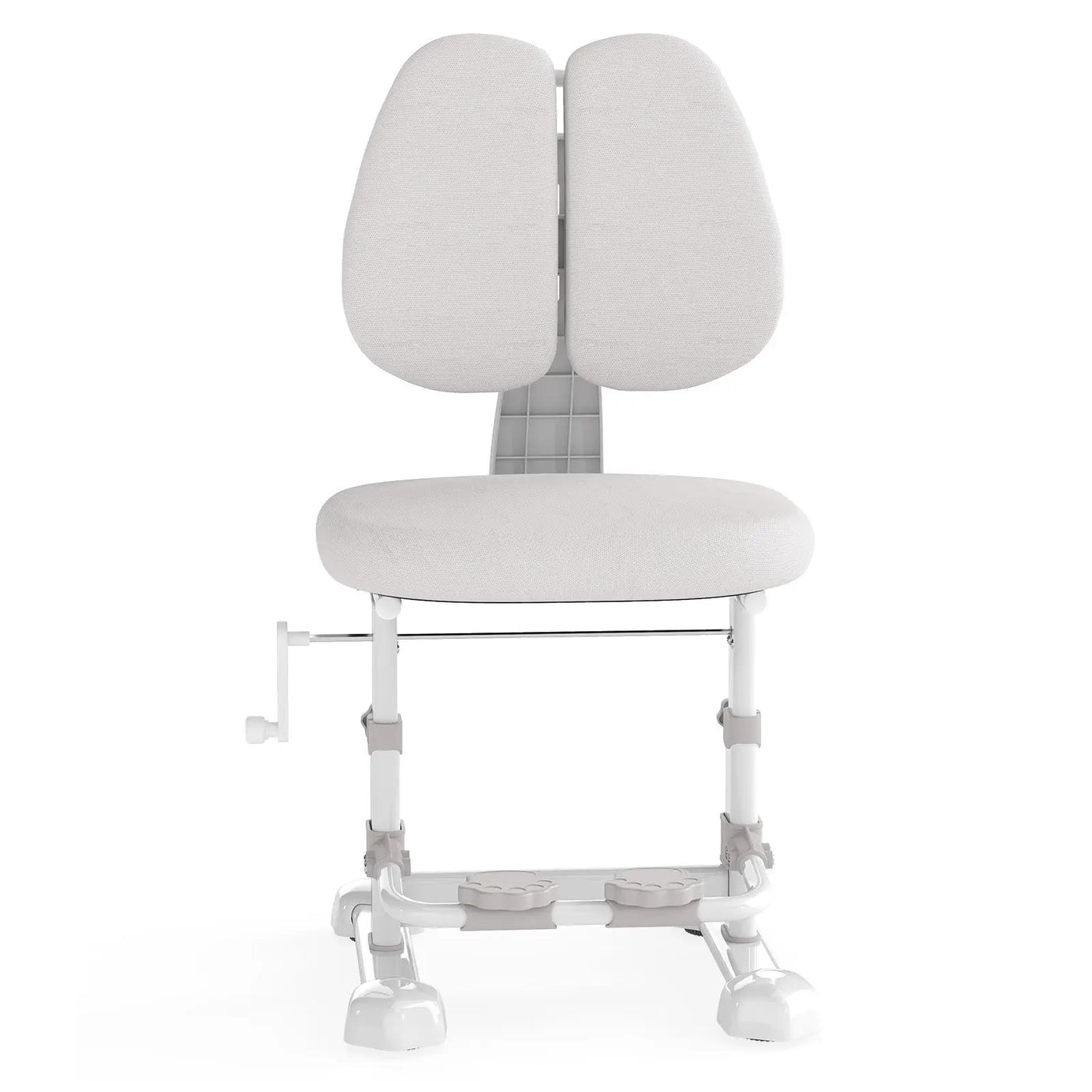 Kids Study Chair with Adjustable Double Backrest and Footrest by DirectDeals