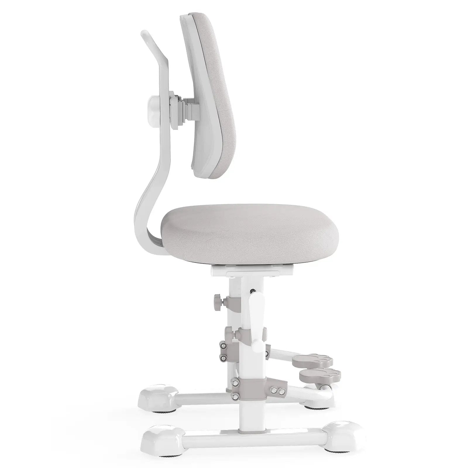 Kids Study Chair with Adjustable Double Backrest and Footrest by DirectDeals