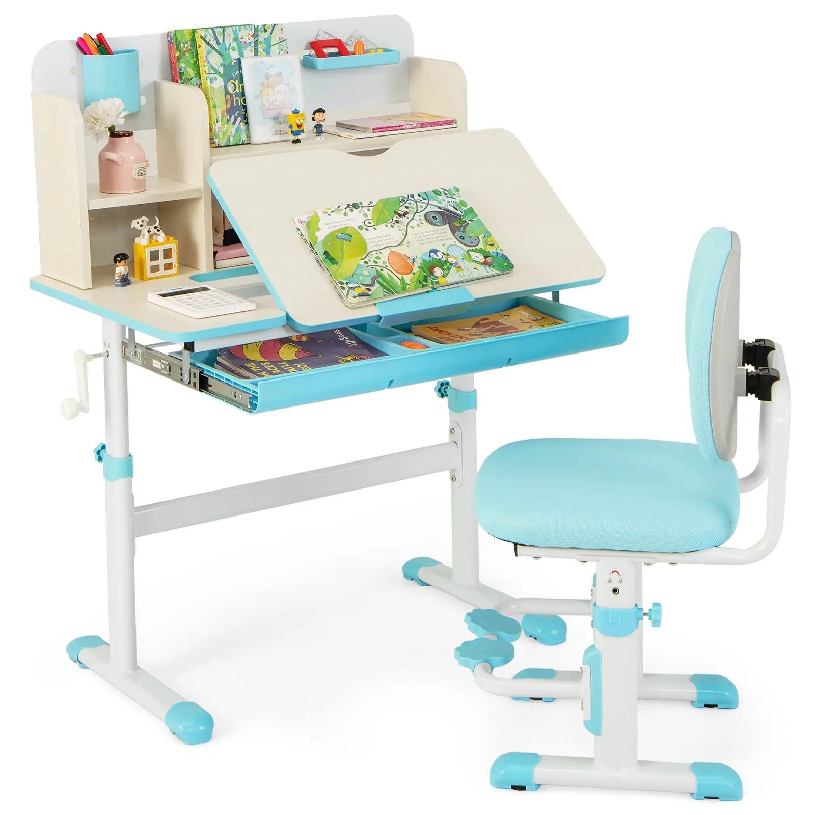 Twin Size Bed Frame Mid Century with Woven Accent Headboard by DirectDeals