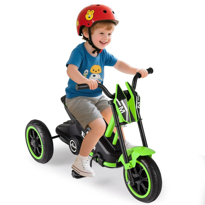 Kids Tricycle 3-Wheel Toddler Bike with Foot Pedals Forward Backward by DirectDeals