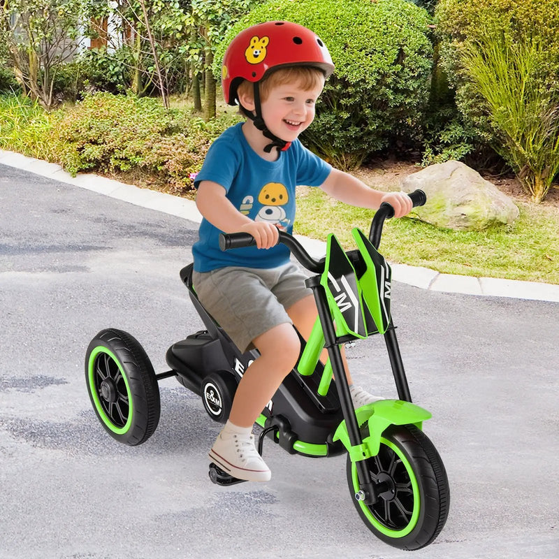 Kids Tricycle 3-Wheel Toddler Bike with Foot Pedals Forward Backward by DirectDeals