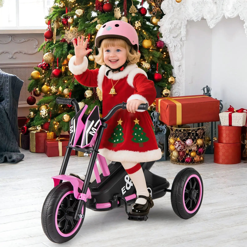 Kids Tricycle 3-Wheel Toddler Bike with Foot Pedals Forward Backward by DirectDeals