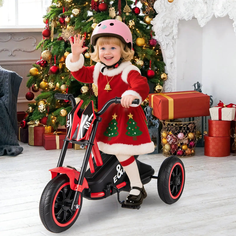 Kids Tricycle 3-Wheel Toddler Bike with Foot Pedals Forward Backward by DirectDeals