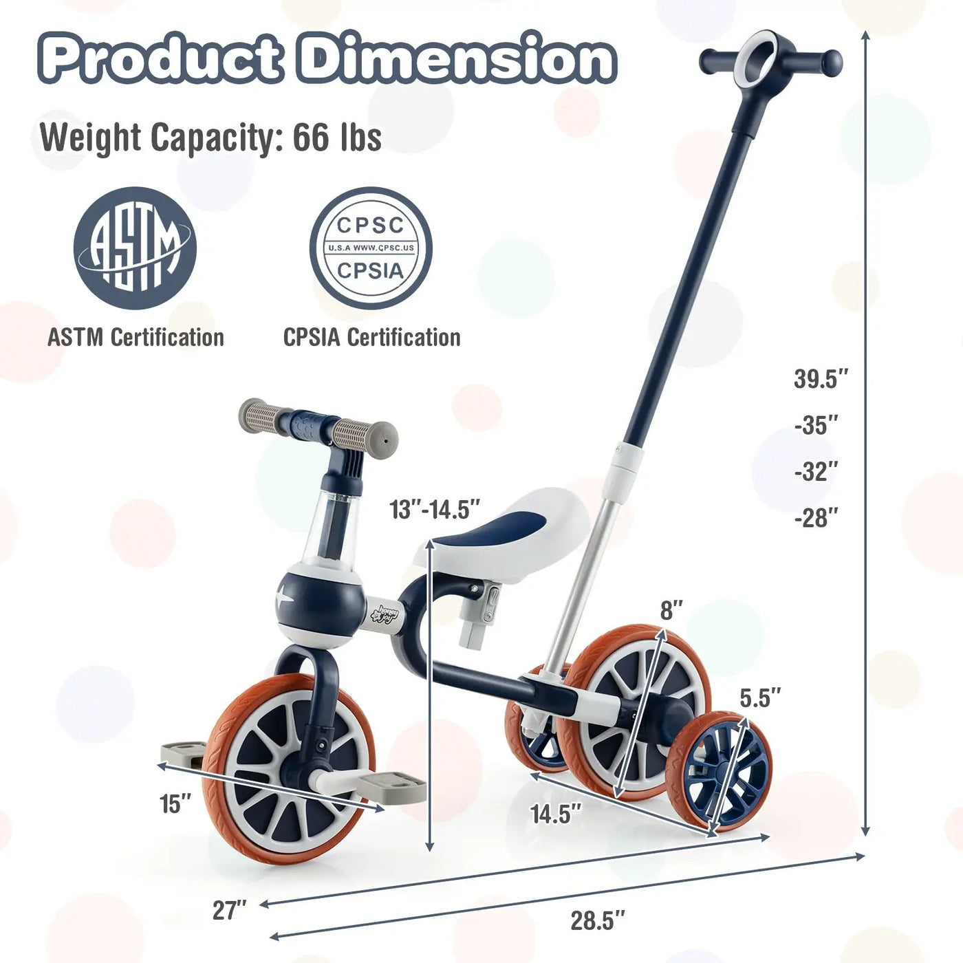 4-in-1 Kids Tri by DirectDeals